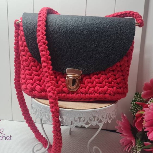 Sac dafira au crochet