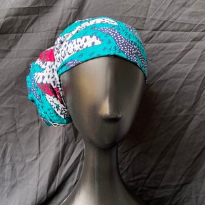 African Head Wrap,African Wax Print Head wrap, Ankara Headwrap