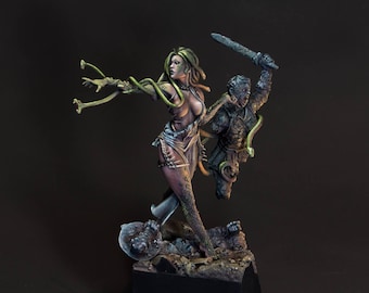 Medusa 75mm Resin Miniature