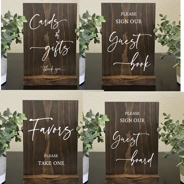 Cards and Gifts signs, Guestbook, Favors, Guestboard, Wedding sign, Wedding Signs wood, Wood Wedding Signs, welcome wedding signs wood,