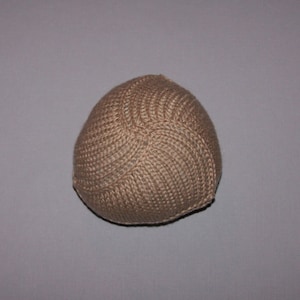Knitted Knockers Prosthetic Breast Mastectomy Falsies Choose Size A B C D DD Parchment