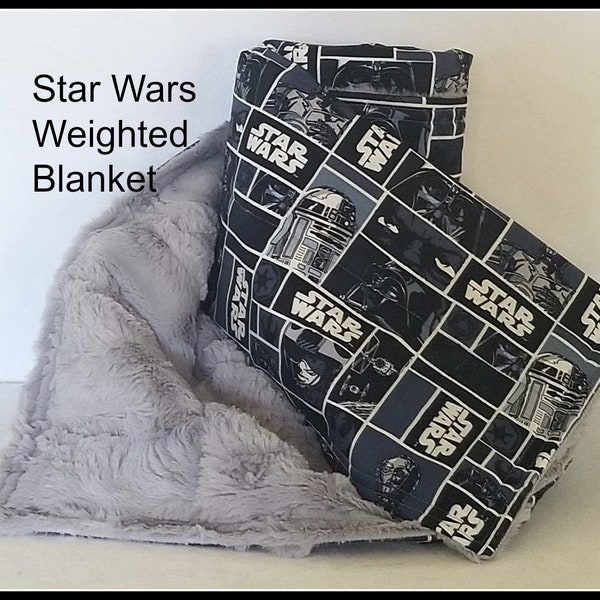 Weighted Blankets, Weighted Blankets, Twin Autism, Sensory, Cotton, Weighted Blanket Adult, PTSD, Insomnia, Star Wars Weighted Blanket
