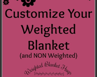 Weighted Blankets, Weighted Blanket, Custom Weighted Blanket, Adult Weighted Blanket, Autism Blanket, Sensory Blanket, Minky Blanket