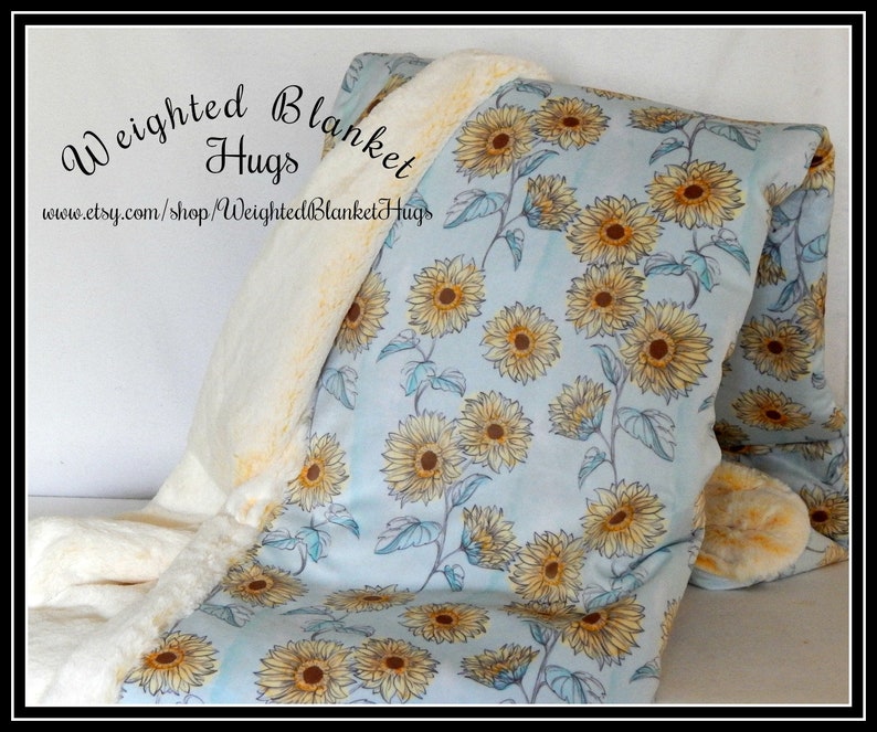 Weighted Blankets Weighted Blanket with Glass Beads | Etsy