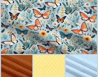 Weighted Blankets, Weighted Blanket for Adults, Minky Weighted Blanket, Sleep, Anxiety, Blanket with Butterflies, Butterfly Weighted Blanket