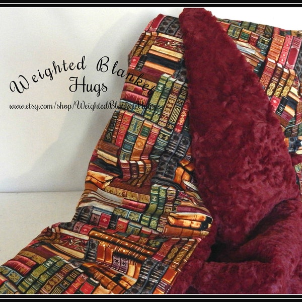 Weighted Blankets, Weighted Blanket for Adults. Weighted Blankets with Glass Beads. Weighted Blankets to help with sleep and anxiety. Books