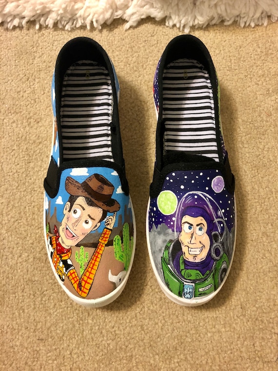 custom toy story vans