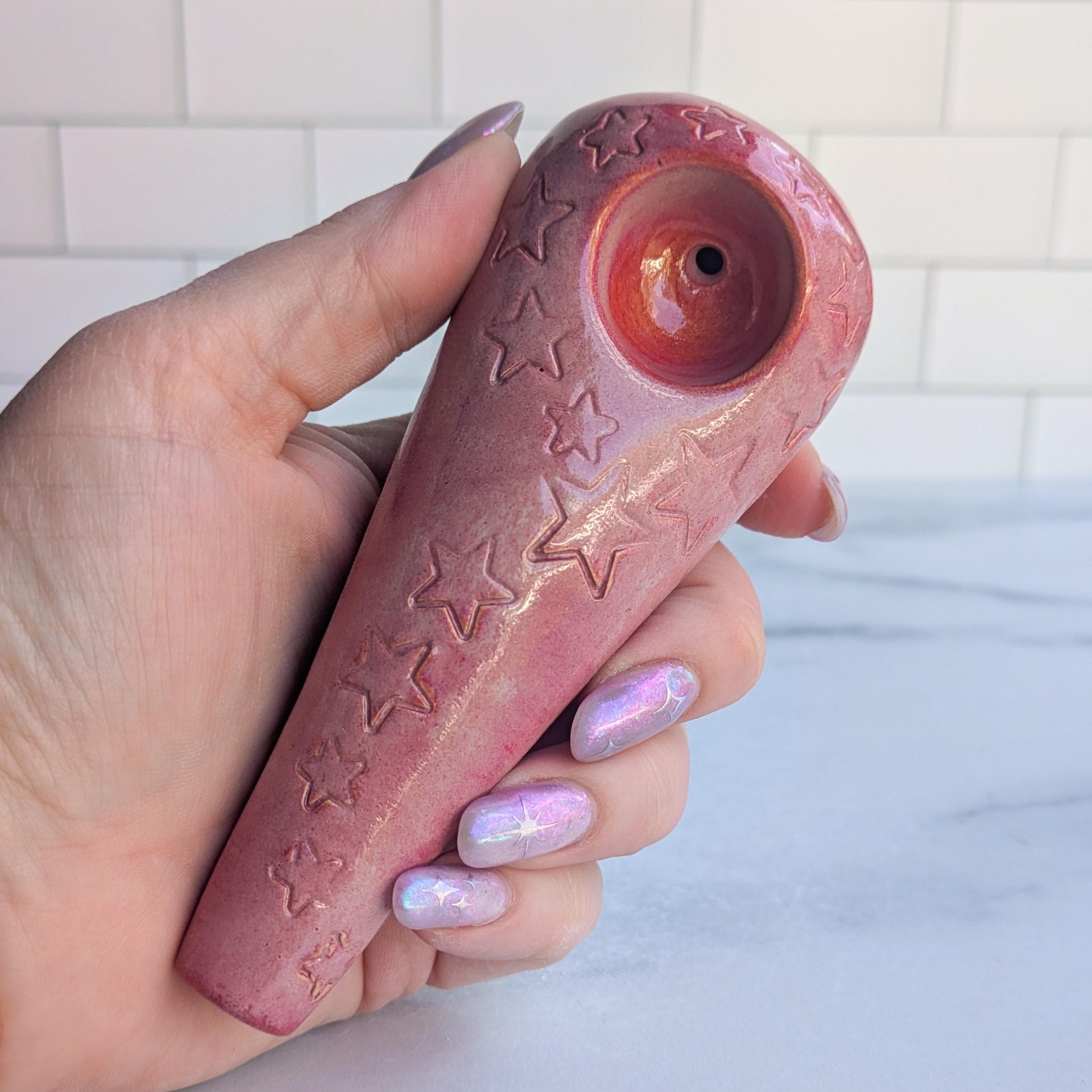 Pink Spoon Pipe