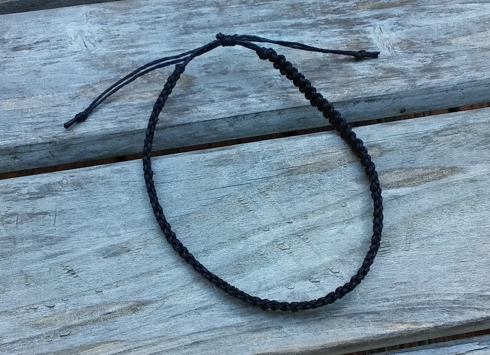 Hemp Anklet for Men Hemp Anklet for Women Beach Ankle Etsy