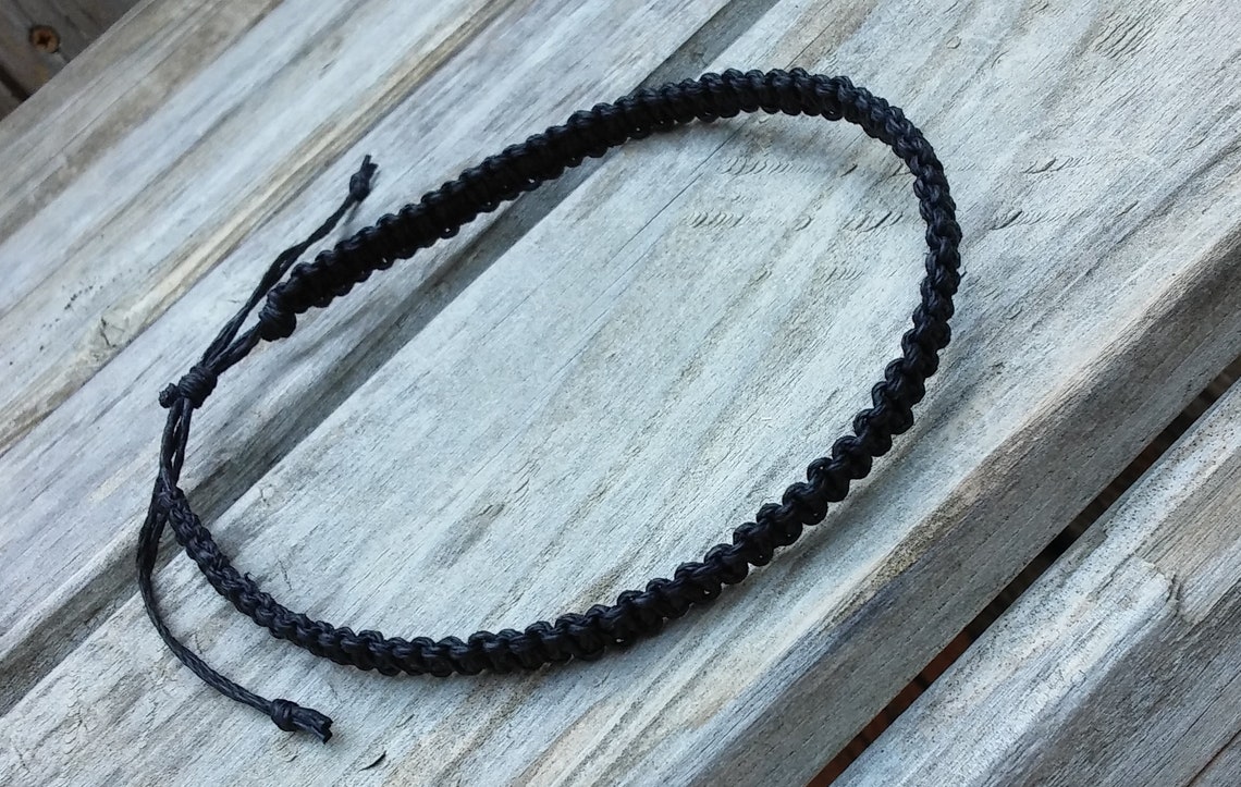Hemp Anklet for Men Hemp Anklet for Women Beach Ankle Etsy