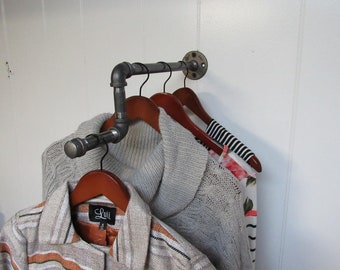 Garment Rack, Industrial Pipe Clothing Rack, Pipe Rack, Retail Display Rack, Boutique Display, Clothing Storage, Retail Fixture