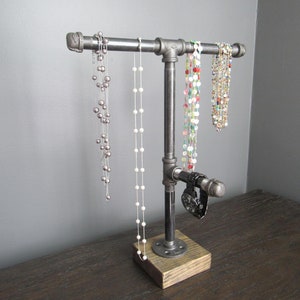 Pvc pipe top jewelry display
