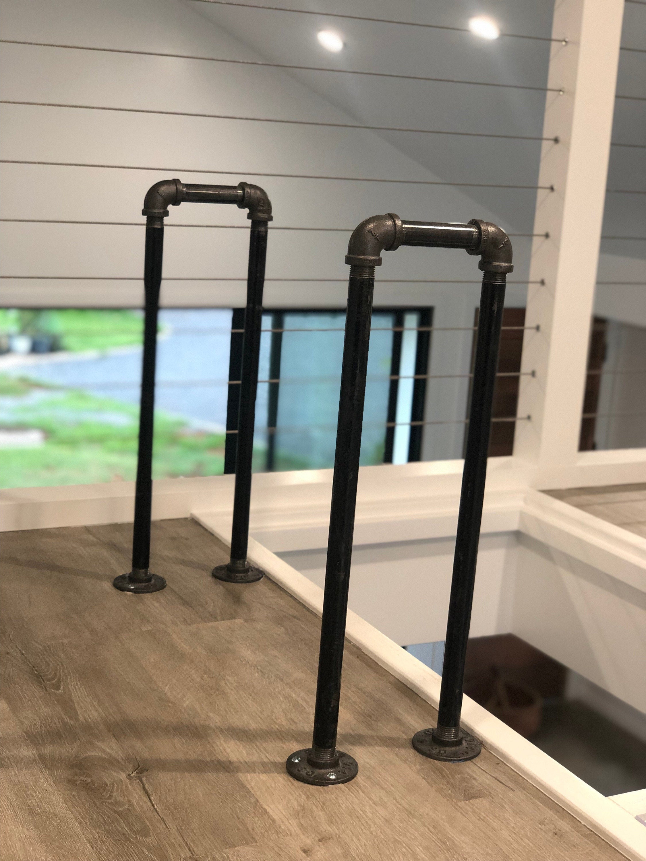 Steel Stair Balusters: Modern Industrial Spindles