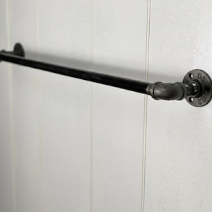 Towel Rack, Many Size Options, Towel Bar, Pipe Towel Bar, Bathroom Storage, Towel Holder, Steampunk Decor, Industrial Funiture