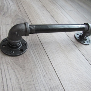 Industrial Pipe Handle, Pull Handle, Pub Door Handle, Door Pull Handle, Industrial Decor Door
