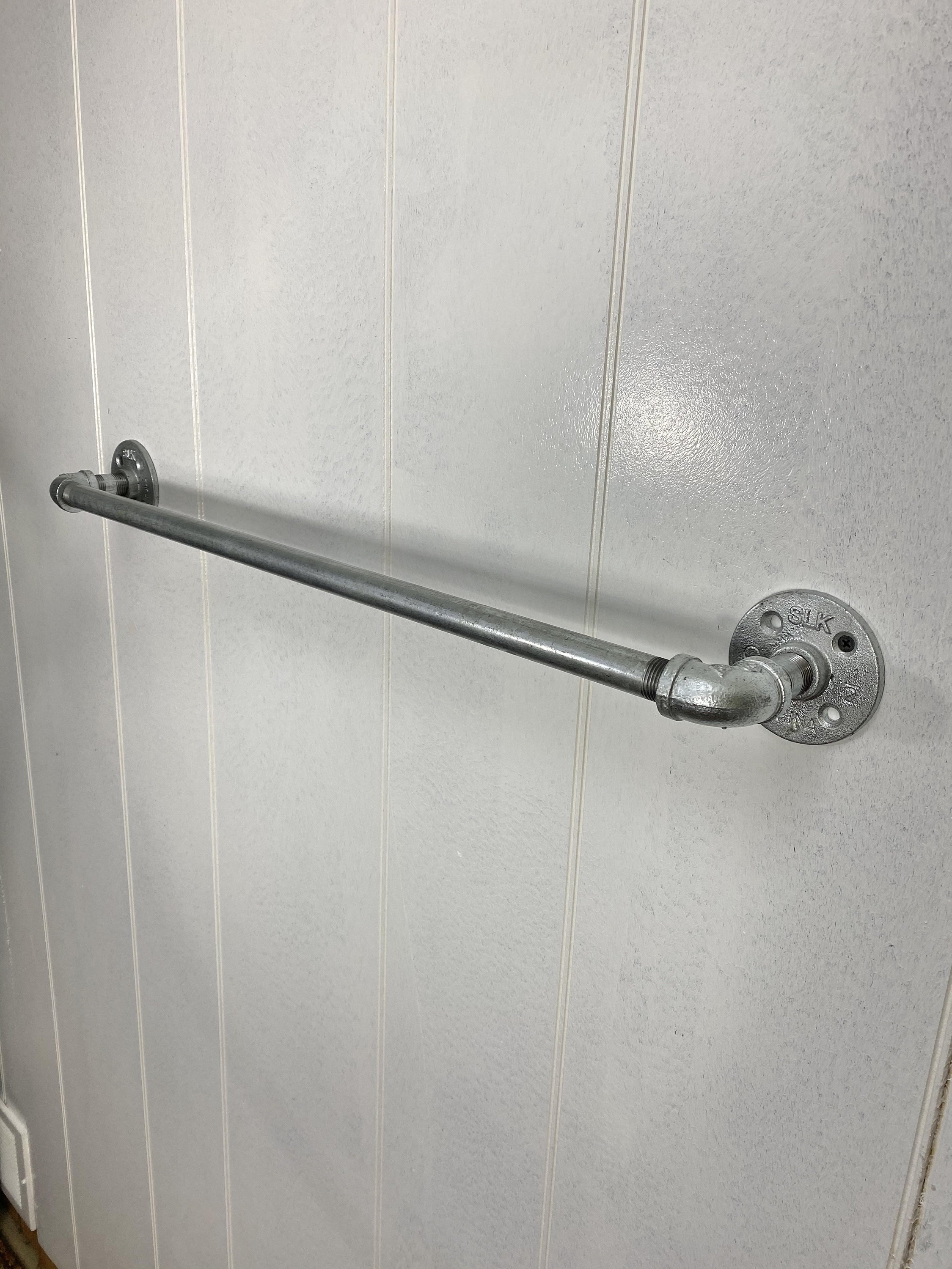 Galvanized towel bar hotsell