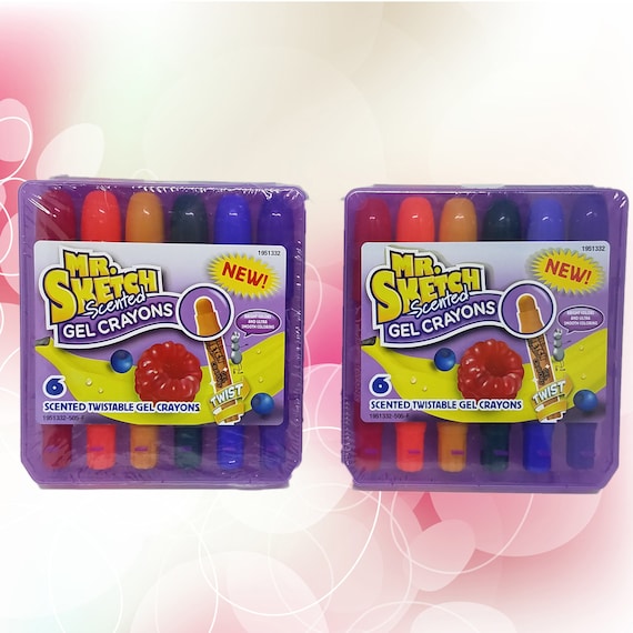  Mr. Sketch Scented Twistable Gel Crayons, Assorted