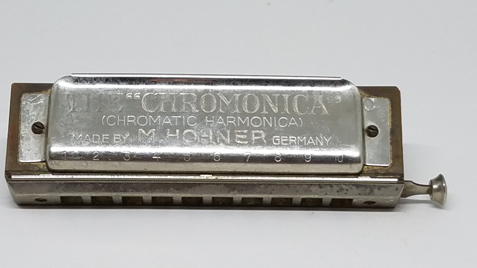 Vintage Hohner Chromatica 260 Harmonica Key of C 10 Hole Etsy UK
