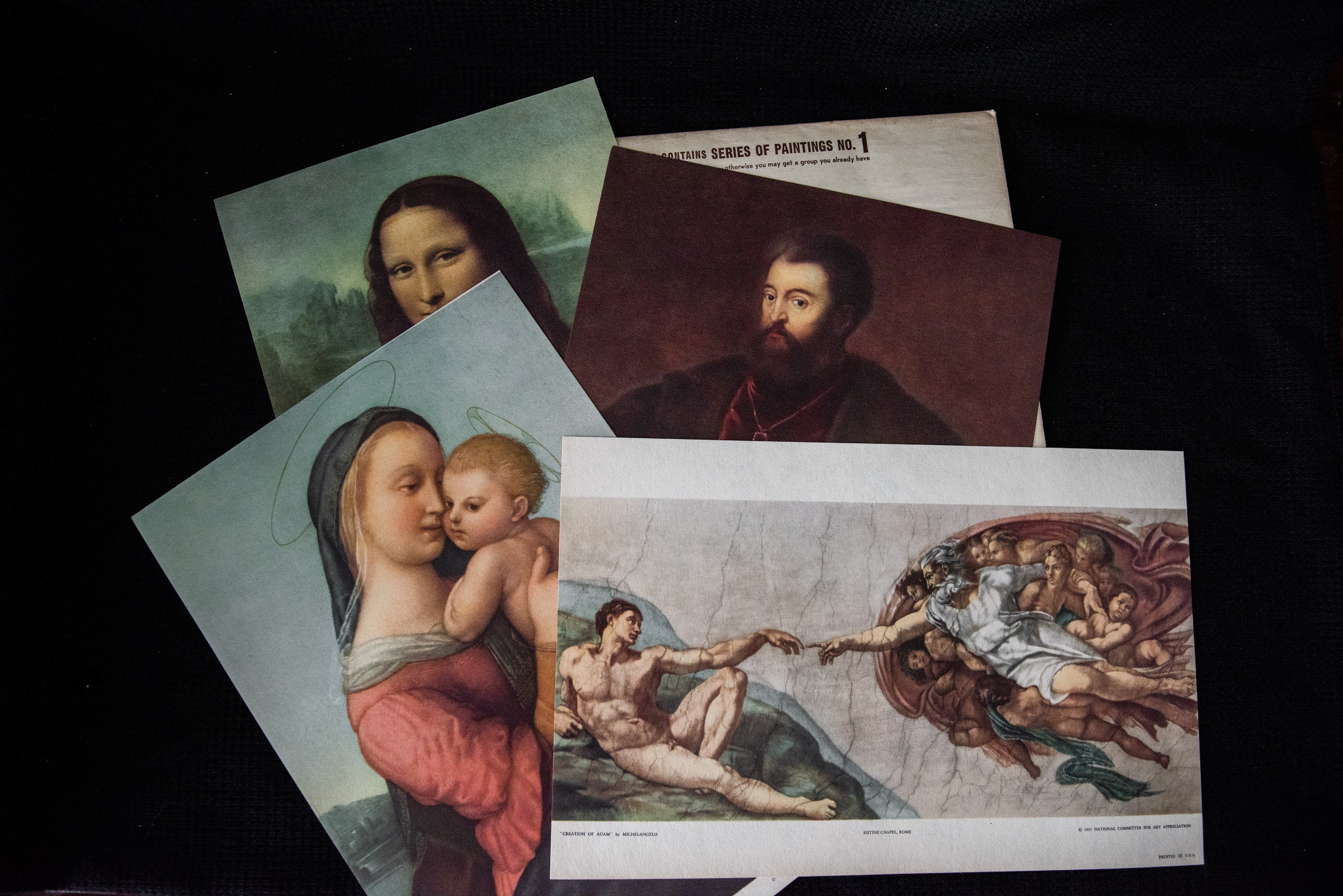 1937 Portfolio of Famous Paintings 48 Prints Valuable art Etsy