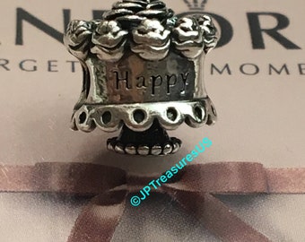 pandora cake charm etsy