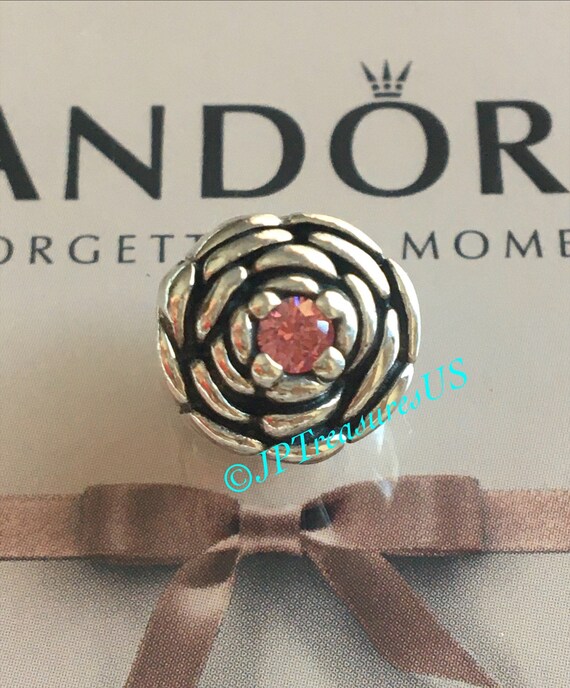 Authentic Pandora Blooming Rose Flower 