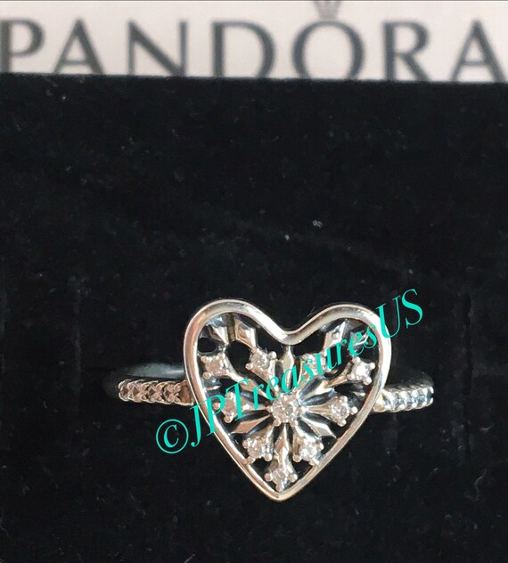 Pandora heart sale of winter ring