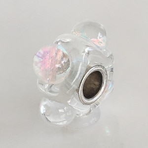 Trollbeads Dichroic Ice Glass Bead Authentic Trollbeads Charm Free Shipping