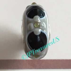 Trollbeads Flower Murano Glass Bead Trollbeads Charm Trollbeads Free Shipping