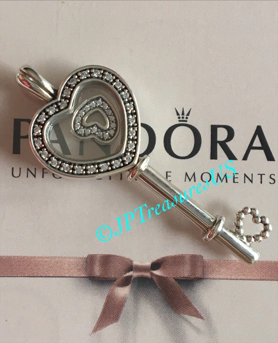 Authentic Pandora Floating Heart Locket 
