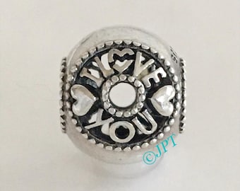 Pandora I Love You Openwork Charm Pandora Charm Free Shipping