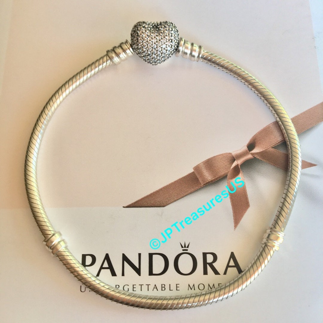 Authentic Pandora Moments Bracelet Sparkling Cubic Zirconia Authentic Pandora Moments Bracelet Sparkling Cubic Zirconia