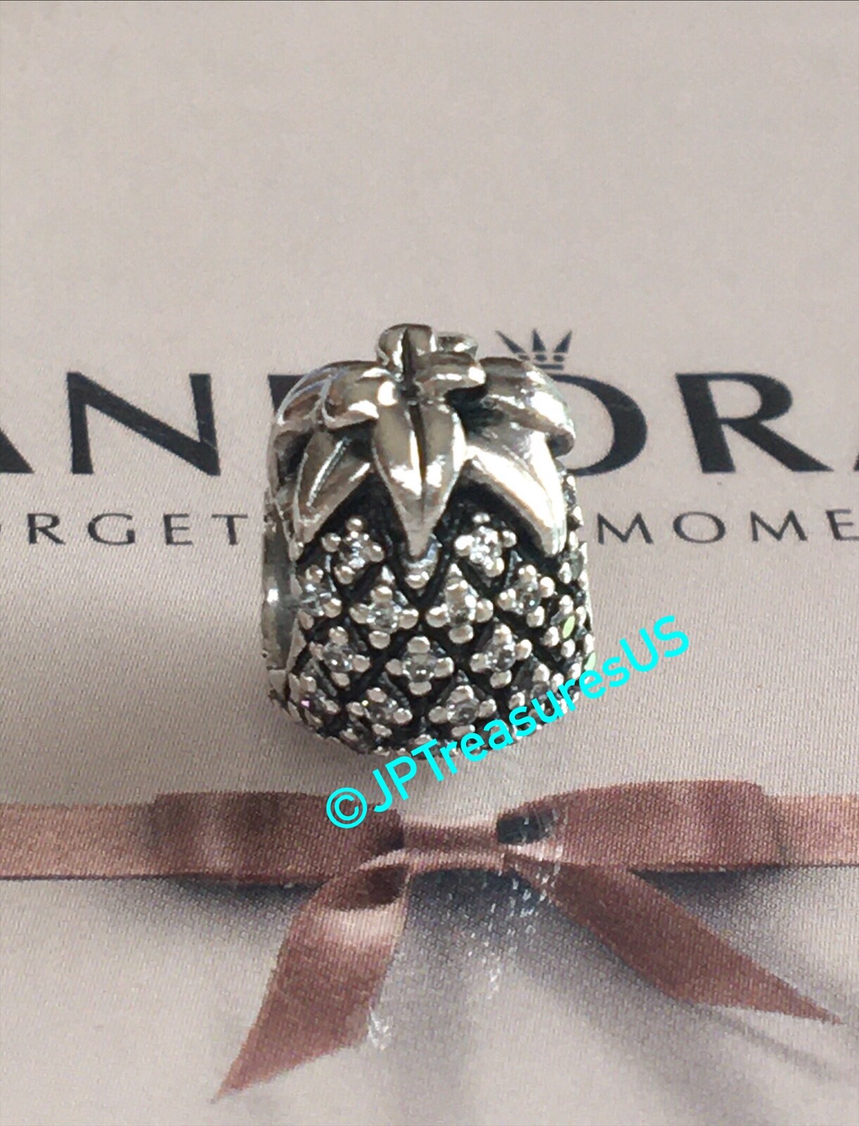 Authentic pandora pineapple best sale charm