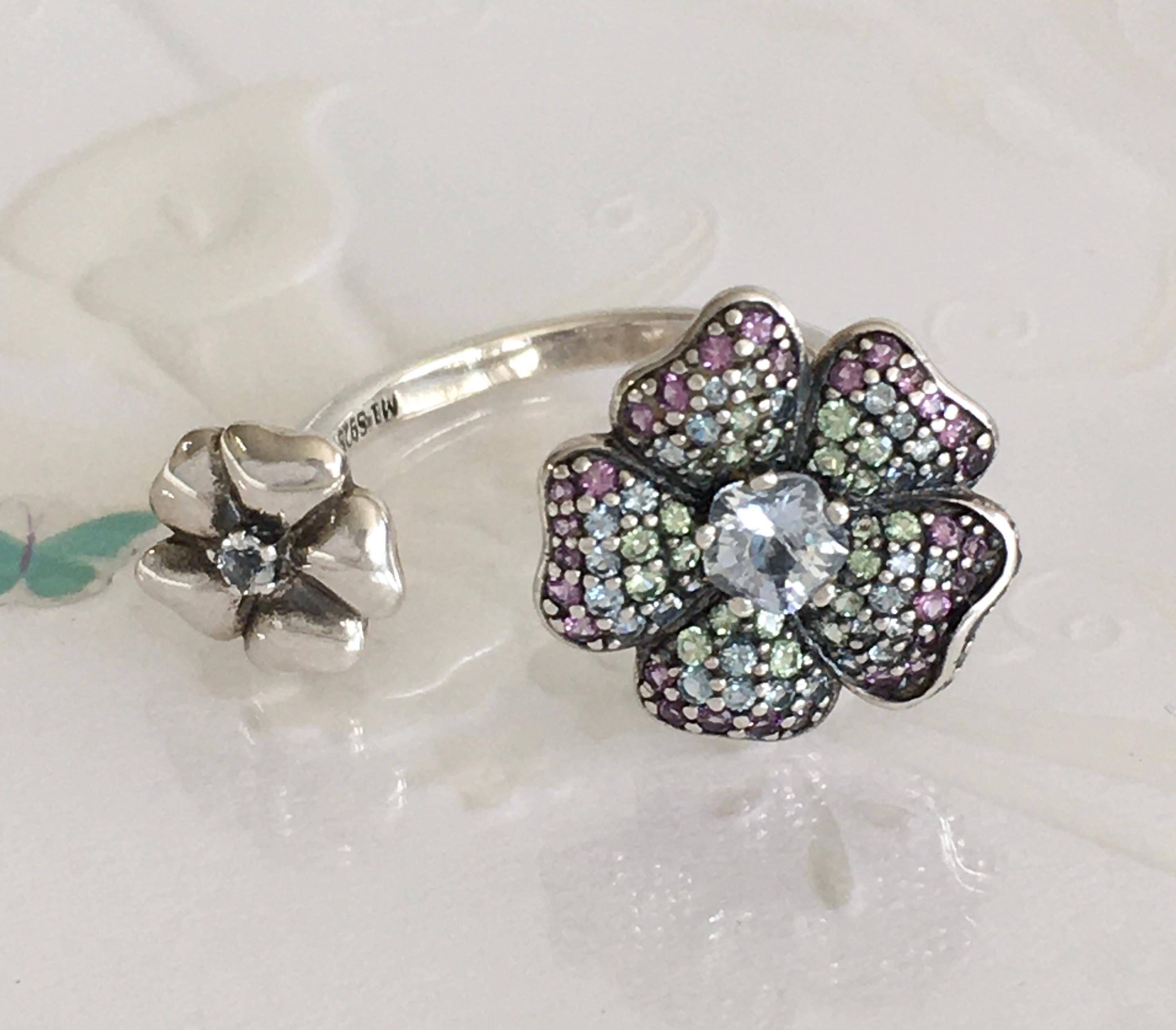 Pandora エタニティ ゴールド リングサイズ52