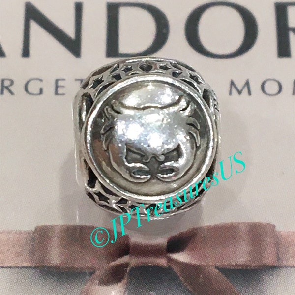 Authentic Pandora Cancer Star Sign Horoscope Charm Pandora Zodiac Charm Retired Pandora Charm Pandora Free Shipping