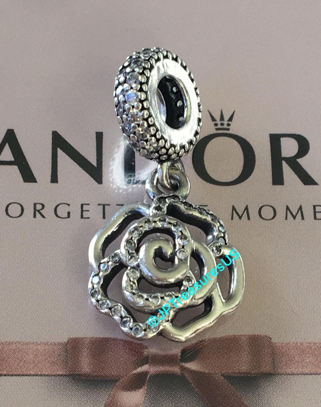 Pandora shimmering rose charm sale