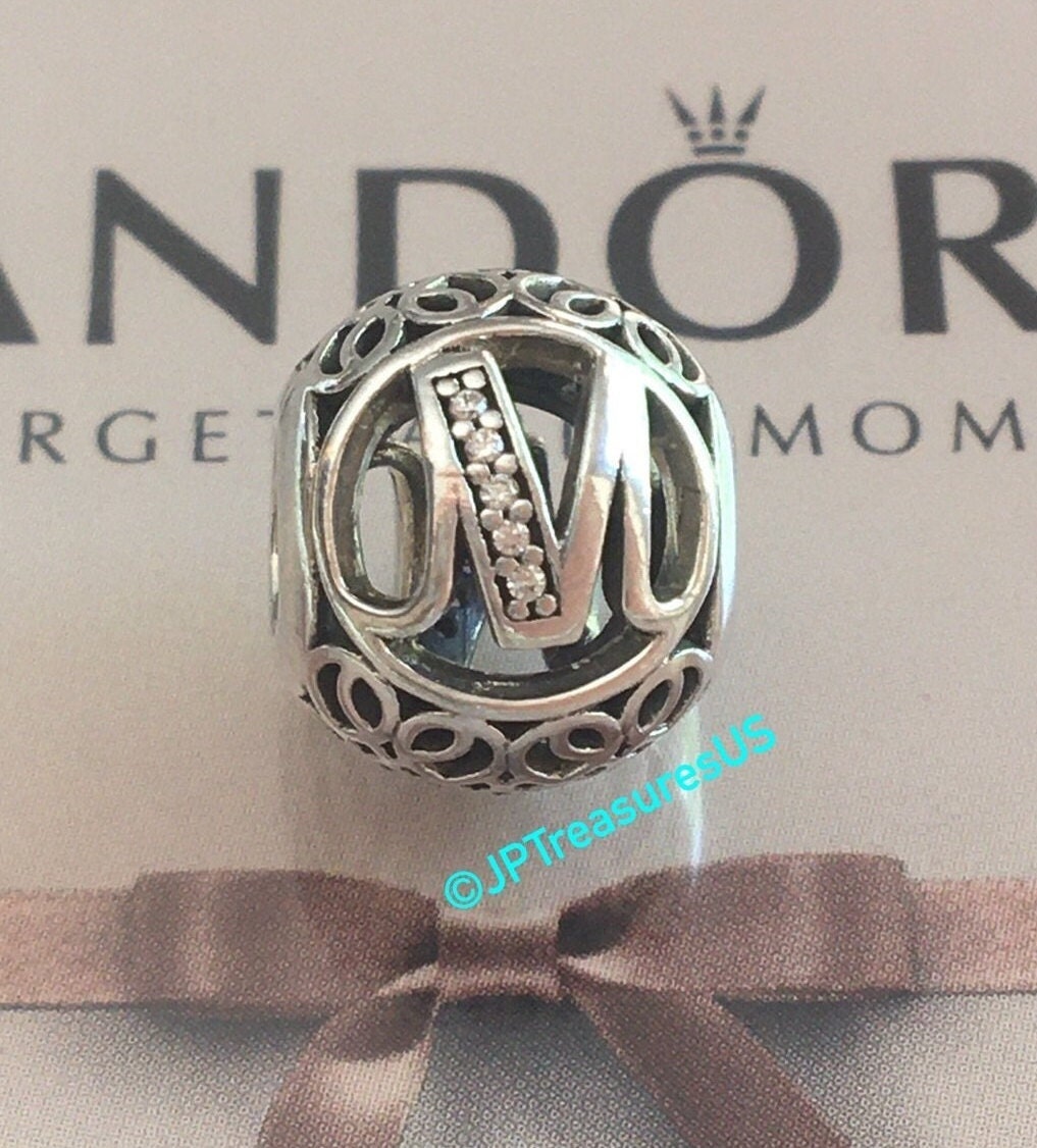 Pandora vintage m charm best sale