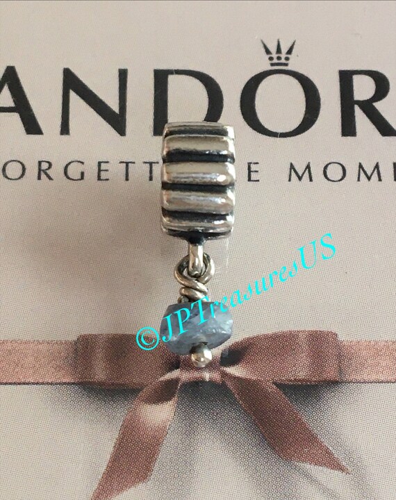 Authentic Pandora Birthstone September Dangle Charm Retired