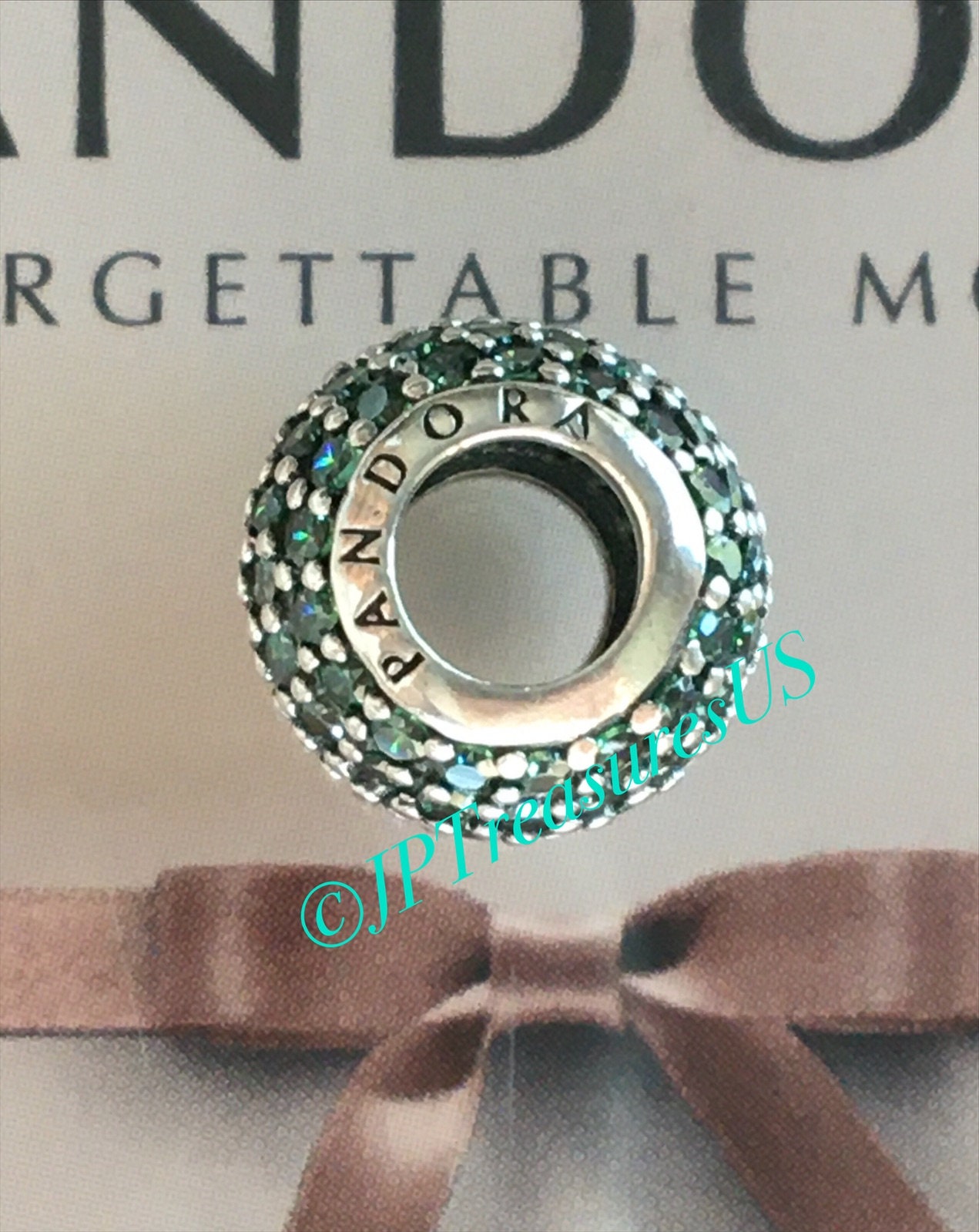 Green charm deals pandora
