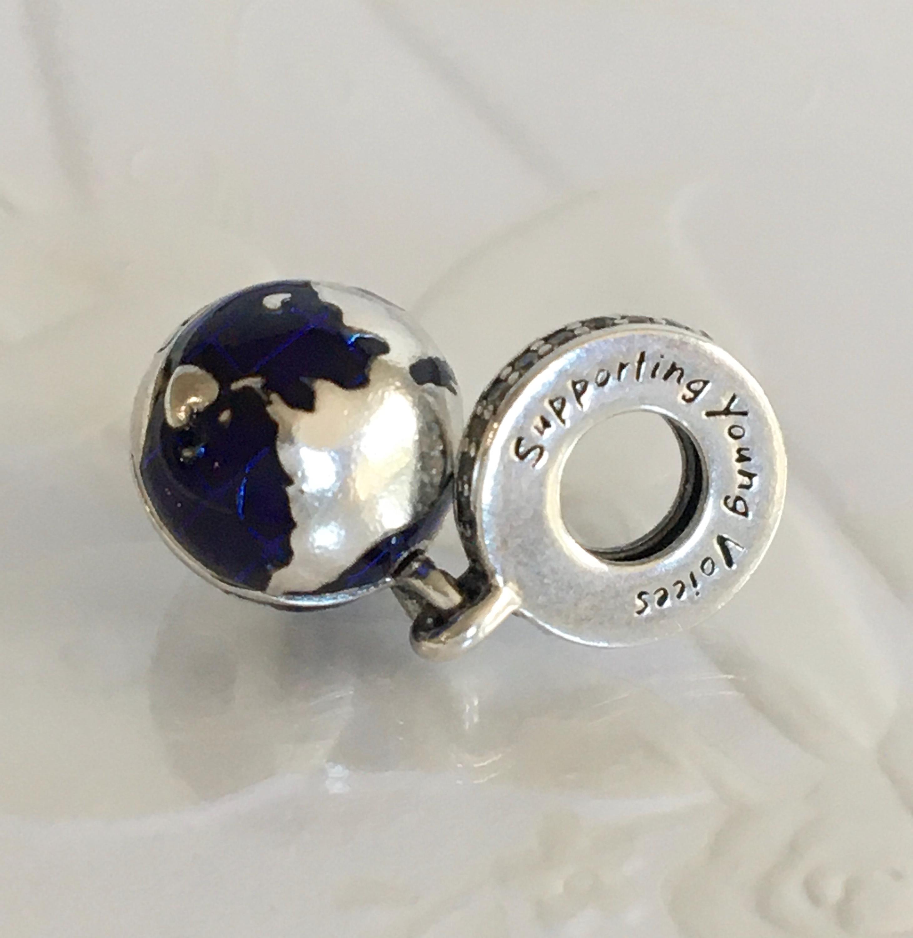 Flower Jewelry Charms Unicef Pandora Charm Pandora Our Blue Planet