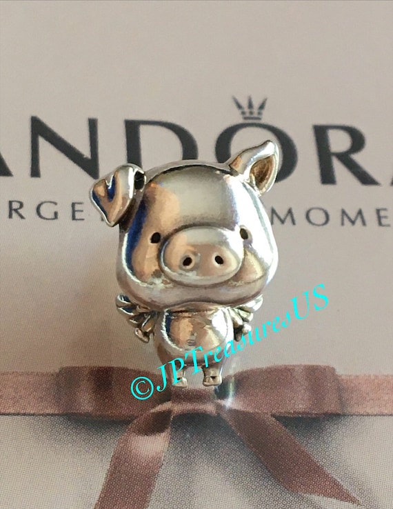 Sterling Silver Pandora Pippo The Flying Pig Geniune Pandora Pippo