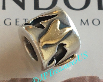 Pandora two tone dragonfly charm outlet