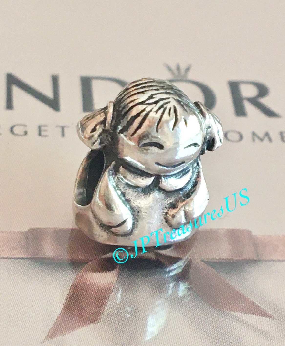 Authentic Pandora Girl Charm Retired Pandora Little Girl Charm Pandora Free Shipping Etsy UK