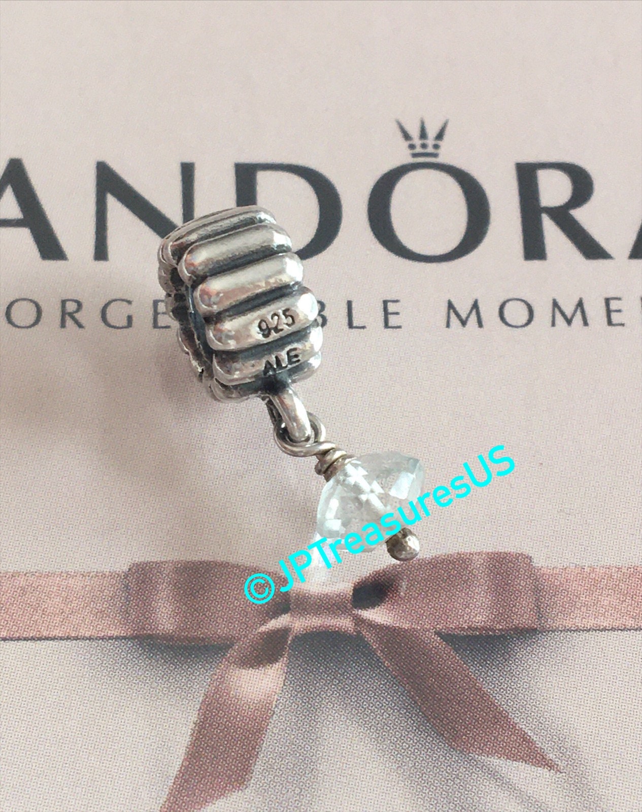Aquamarine pandora shop charm