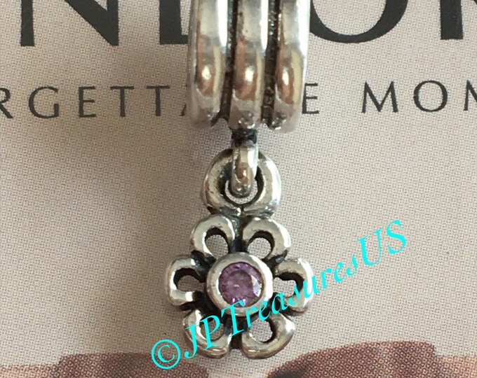 Genuine Pandora Silver Daisy Flower Charm main image 1