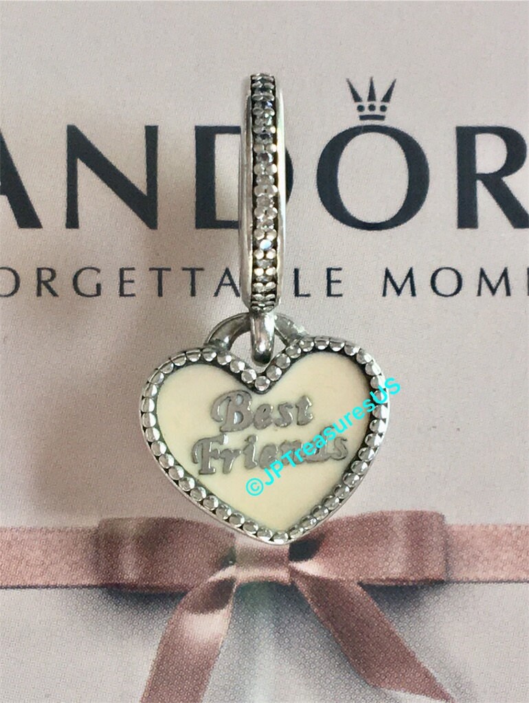 Authentic Pandora Best Friends Always There Dangle Charm - Etsy 日本