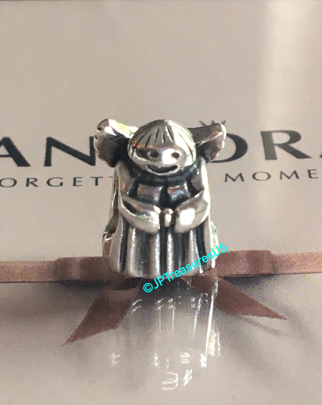 Authentic Pandora Angel of Hope Charm Retired Pandora Charm