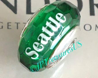Authentic Pandora Mall of America MOA Exclusive Fascinating White Murano Glass Charm Bead Retired Pandora Murano Glass Bead Free Shipping Etsy