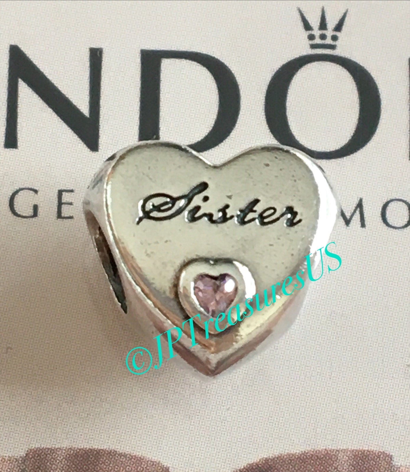 Pandora sister love charm best sale