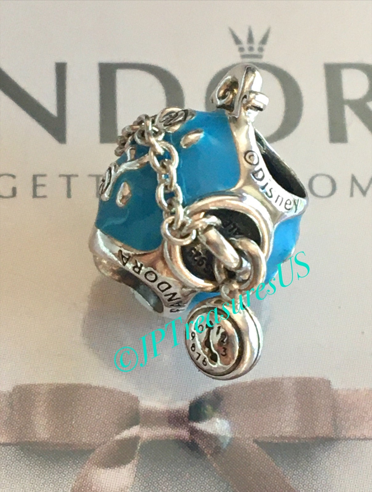 Authentic Pandora Disney Alice in Wonderland Unbirthday Authentic Pandora Disney Alice in Wonderland Unbirthday