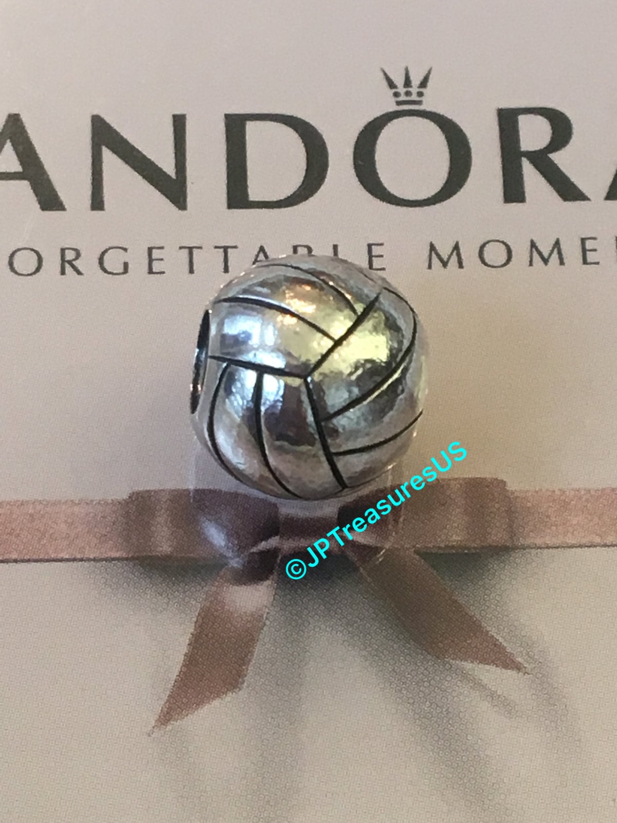 Authentic Pandora Volleyball Charm Retired Pandora Ball Charm Pandora Charm Pandora Free Shipping